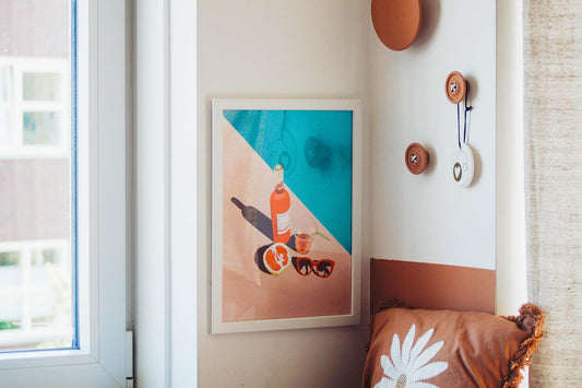 Summer drinks A3 poster