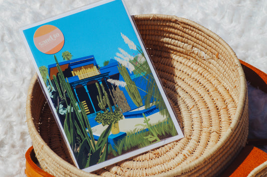 Marrakech majorelle kaart