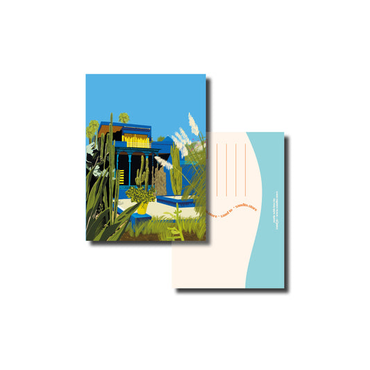 Marrakech majorelle kaart